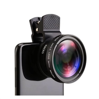 Objectif grand angle 0,45X, objectif macro pour téléphone, objectif HD pour iPhone 12 13 14, objectif zoom pour téléphone portable