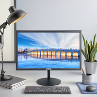 Moniteur d'ordinateur PC pas cher d'usine, 19, 20, 21,5, 22, 23, 24, 27 pouces, écran large, moniteur LED de bureau avec VGA