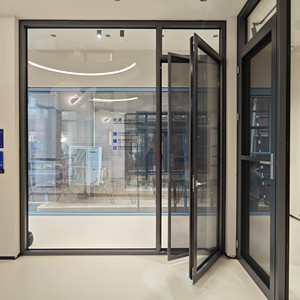 Ventana Abatible de Vidrio Esmerilado Deioux, Diseño de Privacidad, Marco de Aluminio, Doble Acristalamiento, Vidrio Templado, para Baño y Cocina - Product Image 5