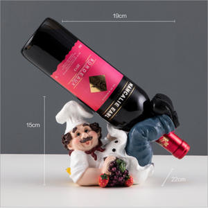 Modelo en miniatura para decoración del hogar, juego de figurillas de <span class=keywords><strong>Chef</strong></span> de cocina, divertido, personalizado - Product Image 2