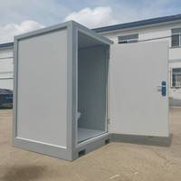Toilettes mobiles de camping, lavabo portable d'extérieur, toilettes portables préfabriquées avec réservoir de déchets