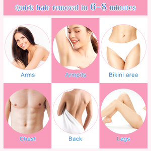 Crème Dépilatoire <span class=keywords><strong>ALIVER</strong></span> sous Marque Blanche pour Peau Douce, Corps Entier et Visage, Crème Épilatoire Naturelle Permanente pour Hommes et Femmes - Product Image 5