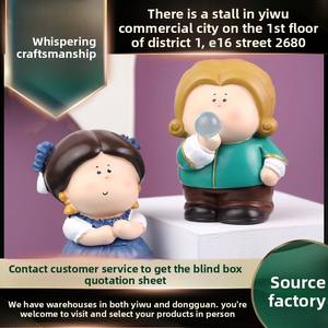 <span class=keywords><strong>Caja</strong></span> Sorpresa de Figuras de Resina de Artistas Famosos, Decoración Creativa para el Hogar y Dormitorio, Regalo Coleccionable, <span class=keywords><strong>Juguete</strong></span> de Diseño - Product Image 3