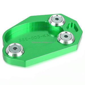 Phụ kiện xe máy ER-6n bên đứng phóng to chân đế pad cho Kawasaki ER-6F <span class=keywords><strong>EX</strong></span>-6 J300 ER 6N 6F ER6N er6f <span class=keywords><strong>EX</strong></span> 6 ex6 J 300 - Product Image 1