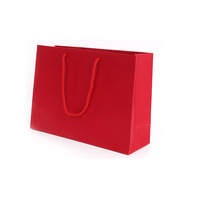 Sac cadeau en papier biodégradable de luxe écologique, aseptique et résistant à l'humidité pour les boutiques de parfums et de vêtements