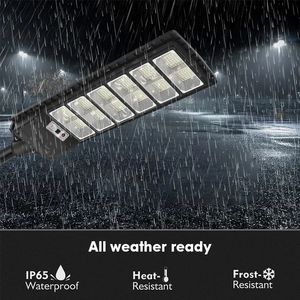 屋外防水Ip65ソーラー街路灯100w 300w 200Wスマート都市スイッチ統合LEDソーラー街路灯 - Product Image 4