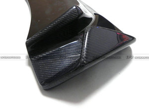 Aileron arrière simple en fibre de carbone style séquence EPR pour Veloster 2011-2016 (Turbo) avec finition polie - Product Image 5