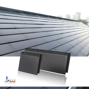 Double Glass Laminated Photovoltaic Module Rooftop Solar Panels Suppliers Sangobuild BIPV Solar Roof Tiles