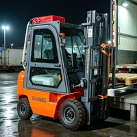 Chariot élévateur diesel de 1,5 tonne pour le transport de marchandises sur palettes en entrepôt et supermarché, à vendre