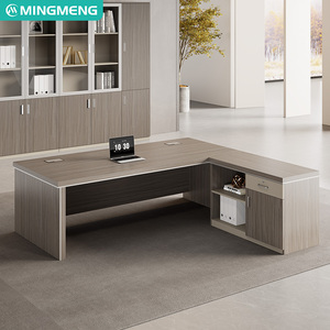 Bureau administratif moderne, bureau informatique de direction, design minimaliste pour superviseurs, mobilier de bureau financier - Product Image 5