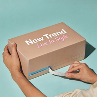 Cajas de Envío para Comercio Electrónico con Cierre Autoadhesivo, Corrugadas, Reciclables, con Logotipo Impreso Personalizado al por Mayor, con Tira de Desgarre para Envío