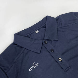 เสื้อโปโลผ้าแห้งเร็วผ้าโพลีเอสเตอร์พิมพ์ลายแบบระเหิดสำหรับเล่นกีฬาออกแบบได้ตามต้องการ - Product Image 5