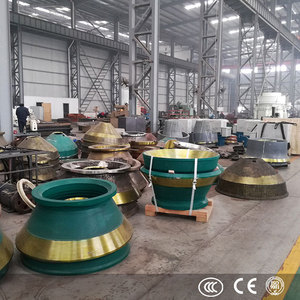 Wear Resistant Cone Crusher Spare Parts For <b>Aggregate</b> Plant High Strength Mantle And Concave - Product Image 4