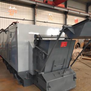 Fourneau à air chaud horizontal à grille à chaînes mobiles, à circulation naturelle, sans pression, chaudière industrielle - Product Image 1