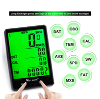 WEST BIKING-Compteur de vitesse étanche pour vélo, compteur de vitesse, compteur de vitesse, table à code