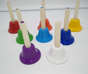 Orff Percussion Instruments 8-Inch Rainbow Touch Bell Huit Tone Press Bell pour Melody Bell Enlightenment Teaching Aids <span class=keywords><strong>Musique</strong></span> - Product Image 5
