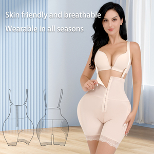 Hot bán phụ nữ trung Shaper kiểm soát thongs Shapewear bụng làm mịn hình đồ lót - Product Image 5