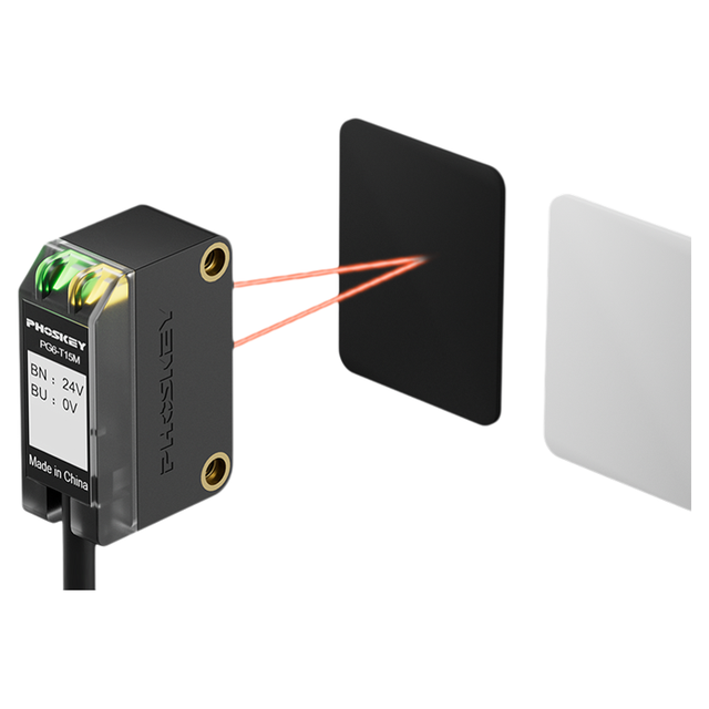 PG6-M6MP 6m Square Optical Retro-reflective Photoelectric Sensor with Background Suppression PNP NO NC 12-24V DC