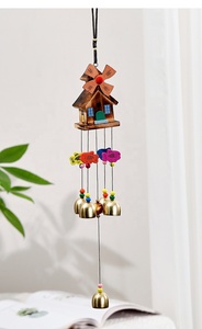 הסיטונאי יצירתי בית במבוק נחושת פעמוני רוח פעמונים מים קל להתקין אמנות מודרנית דקו חיצוני - Product Image 5