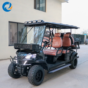 Voiture de golf électrique personnalisée Club Car 4 places 2026, puissante, 60V, surélevée, 45 km/h, autonomie de 90 km, noire - Product Image 6
