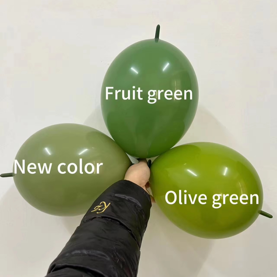 New Colors Twilight Retro High Quality 10inch Tail Linking Decoration Latex Balloons For Wedding Birthday Party Decoration