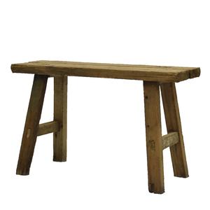 لاكيويند-طاولة منزلية خشبية, مقعد منزلي خشبي مستصلحة من بارنوود ، قطعة أثاث منزلية عتيقة ، قطعة أثاث خشبية طويلة بحافة - Product Image 3