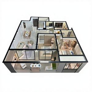 Maquettes architecturales modernes personnalisées, écologiques, pour l'affichage artisanal, modèles de table de sable pour villas et <span class=keywords><strong>immobilier</strong></span> - Product Image 2