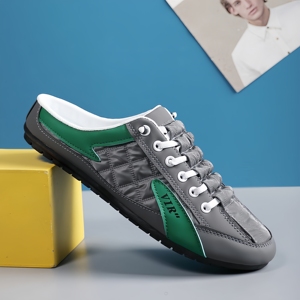 Men's Shoes, Bean Shoes, Men's New Flat Bottomed Casual Shoes, Trendy Soft Soled Driving Shoes, Semi <b>Trailer</b> Trendy Shoes - Product Image 2