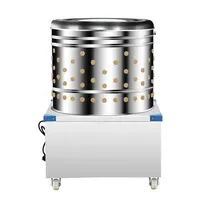 Machine à plumer le poulet automatique personnalisé avec les doigts en caoutchouc 5-6 plumes de volaille commerciale