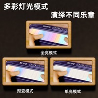 Rainbow Light Kids Touch Screen Piano Toys 13 Key Electronic Portable Keyboard Early Learning Musical Toys for Toddlers CE