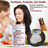 Gouttes probiotiques pures avec postbiotiques, GOS, inuline et arabinogalactane-Formule avancée de Bacillus coagulans