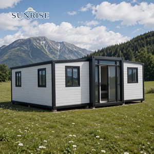 Casa Modular Expandible SUNRISE, Diseño de Apartamento, Gran Espacio, Casa Contenedor Prefabricada con Techo Inclinado - Product Image 1