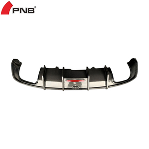 Diffusore Posteriore in Fibra di Carbonio per <span class=keywords><strong>Audi</strong></span> <span class=keywords><strong>A5</strong></span> S5, Stile S5 con Spoiler Sottoparaurti e Terminale di Scarico, per Modelli 2017 2018 <span class=keywords><strong>2019</strong></span> - Product Image 2
