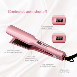 <span class=keywords><strong>Plancha</strong></span> de Pelo Digital de Titanio MCH 480F, la <span class=keywords><strong>Mejor</strong></span> <span class=keywords><strong>Plancha</strong></span> <span class=keywords><strong>para</strong></span> Tratamiento de Queratina - Product Image 5