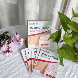 Patch utérin à base de plantes pour une chaleur longue durée, à la peau de Moutan et aux noyaux de pêche, pour les soins corporels des femmes souffrant de règles irrégulières - Product Image 1