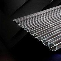 Tube en plastique PMMA transparent de grand diamètre de haute qualité, tube en polycarbonate, tube acrylique, tube d'emballage rond transparent personnalisable
