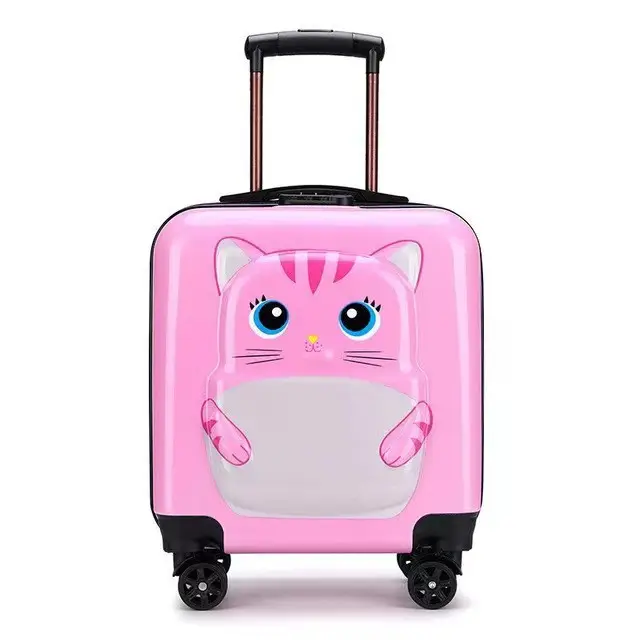 Hard Shell Kinderen Mode Bagage Trolley 18 Inch Kids Cartoon Trolley Voor Reizen Chinese Koffers