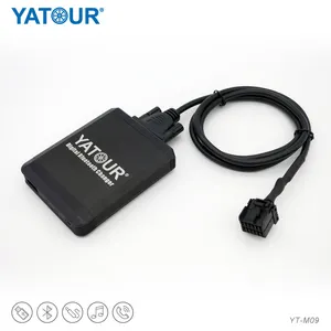 Adaptateur de lecteur <span class=keywords><strong>CD</strong></span> d'origine pour appels téléphoniques mains libres, lecteur de musique USB AUX pour unités principales Ford - Product Image 1