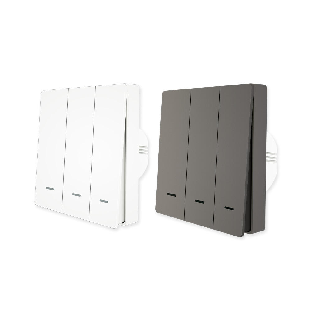 Matter Smart Switch App Remote Control Smart Home Matter Switch European Standard Smart Light Switch With/Without Neutral Line