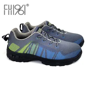 FH1961WORK Boots Leather Best Selling Safety Shoes Anti-puncture Midsole High Quality Safety Shoes