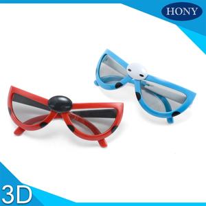 Verres <span class=keywords><strong>3D</strong></span> polarisés circulaires de taille d'enfants pour le théâtre/<span class=keywords><strong>cinéma</strong></span> professionnels - Product Image 4