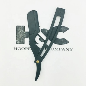 Wholesale Barber <b>Razors</b> Private Label Barber Straight <b>Razor</b> With Swing Lock For Men Shave - Product Image 1