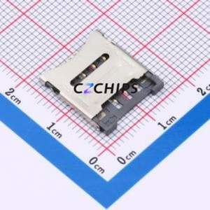 MICRO-<b>SIM</b>-0006-H15-P <b>SIM</b> <b>Card</b> Connector SMD Connector Flip Cover Type Micro <b>SIM</b> <b>Card</b> <b>Card</b> <b>Holder</b> 1.5mm - Product Image 1