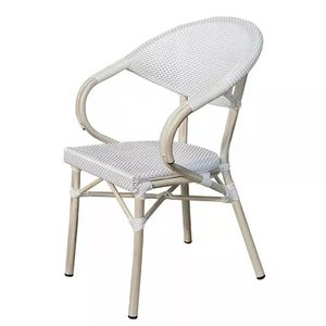 <span class=keywords><strong>2022</strong></span> moderno Nuevo diseño Silla de ratán de mimbre de bambú Natural impermeable al aire libre <span class=keywords><strong>Bistro</strong></span> cómodo asiento cojín para patio Villa - Product Image 5