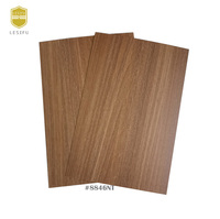 Lesifu 8846 Plaque de stratifié décoratif haute pression Formica - Imperméable, résistant au feu, design moderne, grain de bois huilé Legno 4-8mm