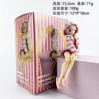 Figurines Manga 14CM Re:Zero - Commencer une nouvelle vie dans un autre monde - Figurines PVC Anime pour la maison - Filles - Rose - Rem - Ram - Jouets