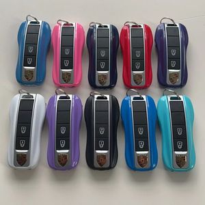KP Wholesale Women's Car Keychain Set with Rechargeable LED Flashlight and Safety Alarm Promotional Flashlight Keychain