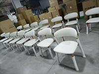 Fauteuil de Loisirs Nordique Moderne en Bois Massif avec Tissu pour Intérieur Hôtel, Restaurant, Café ou Meuble de Salon