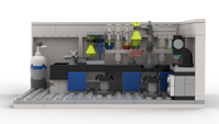 Bloques de Construcción de Escenas Personalizadas, Modelo OEM ODM de Fábrica, Set de Exhibición de Arquitectura Personalizado, Regalo Creativo Educativo de ABS para Niños de 5 a 7 Años