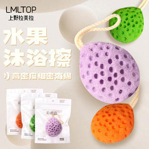 LMLTOP Bath Sponge Oval Soft Honeycomb Sponge For Face And Body Wash SY808 - Product Image 2